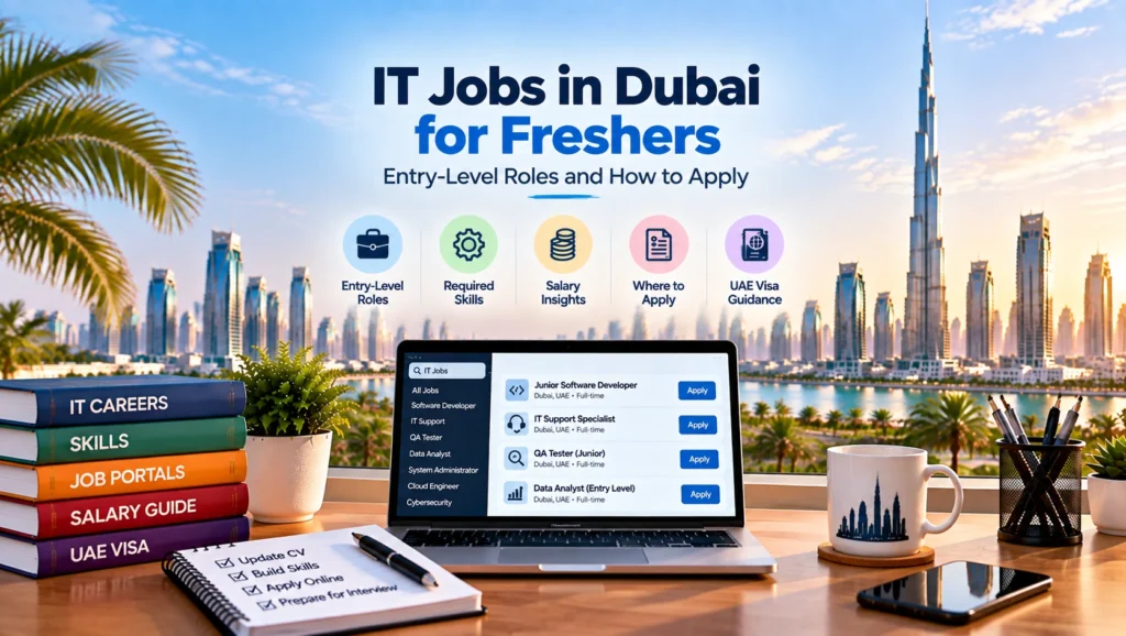 IT jobs in Dubai for freshers
