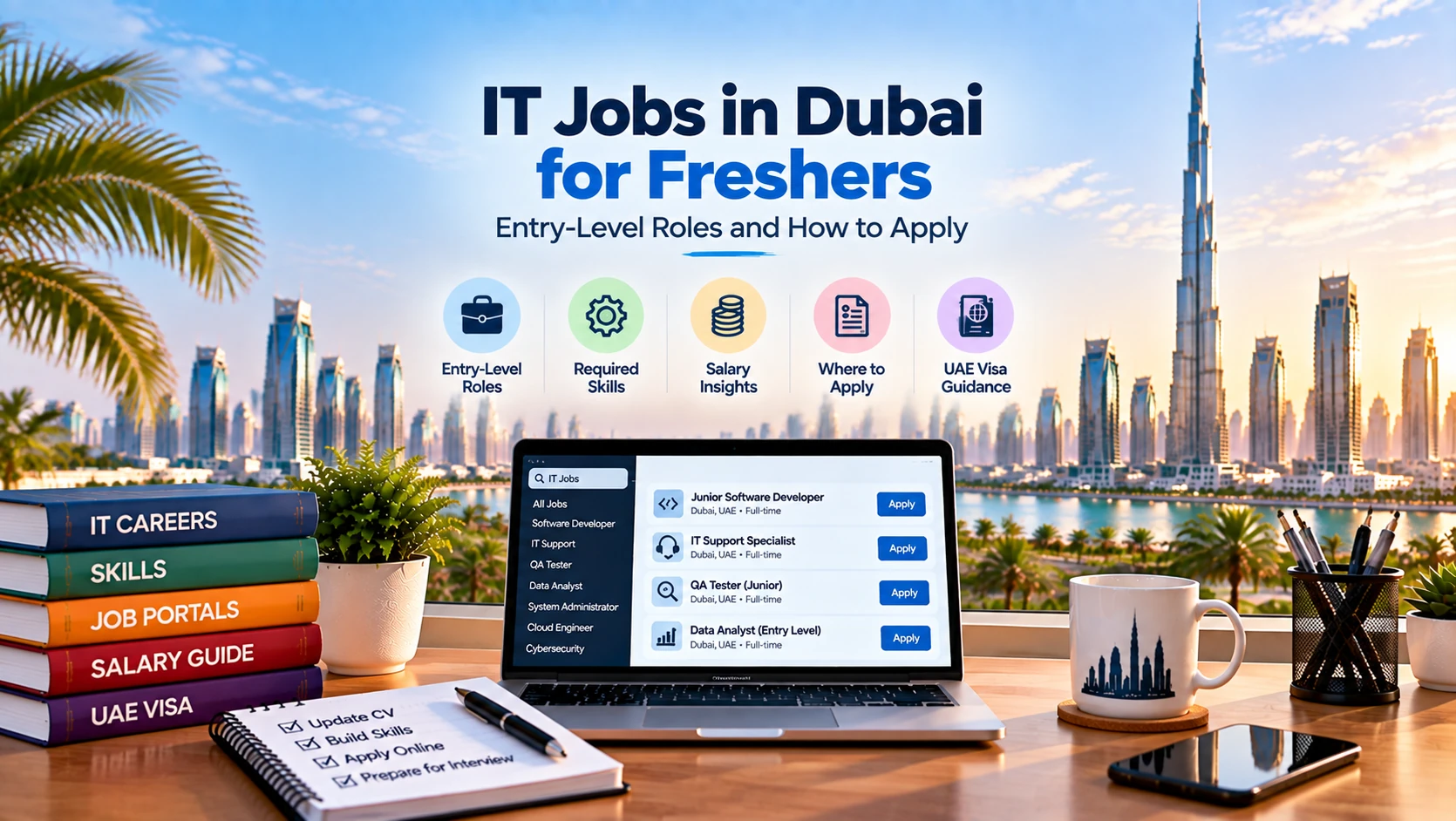 IT jobs in Dubai for freshers