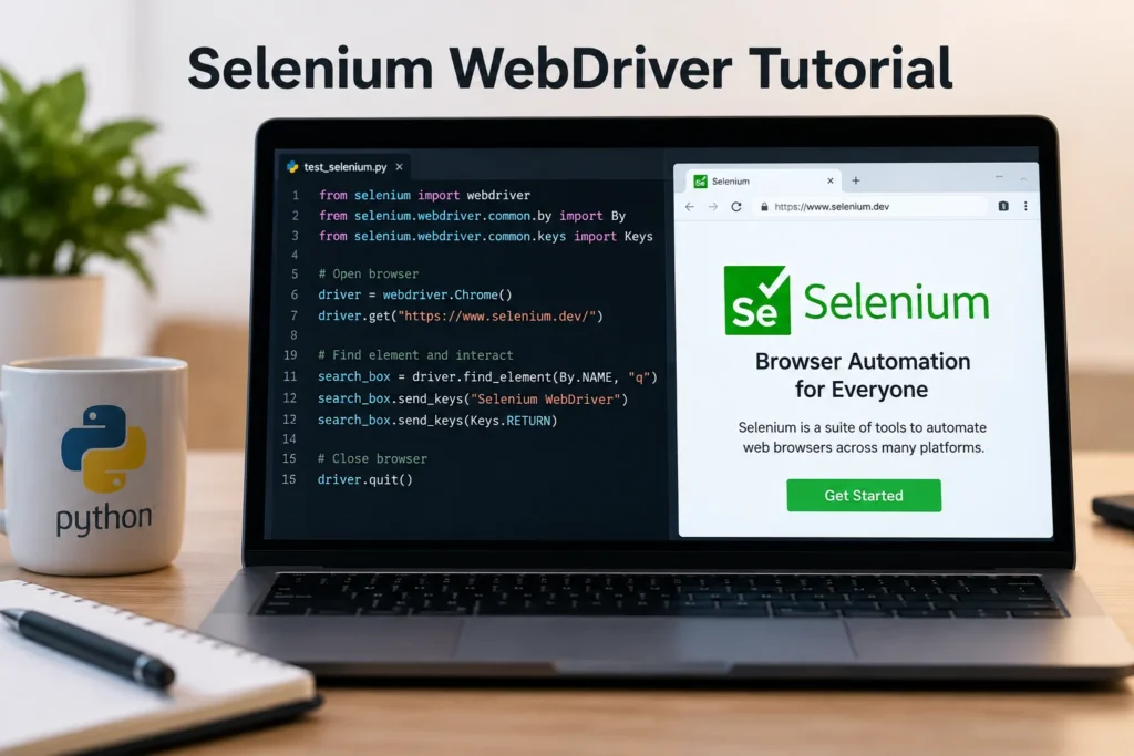 Selenium WebDriver Tutorial
