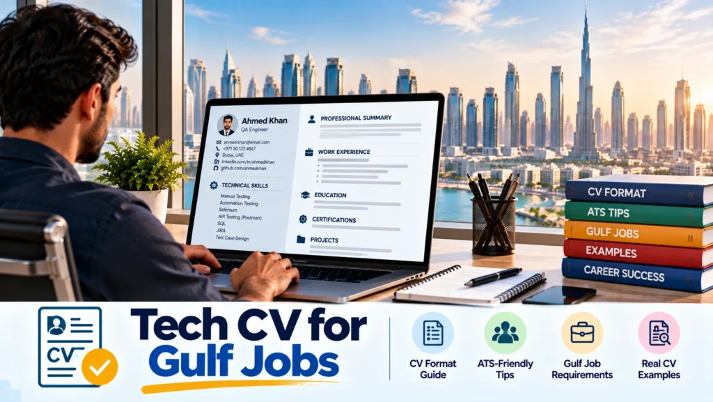 tech CV for Gulf jobs