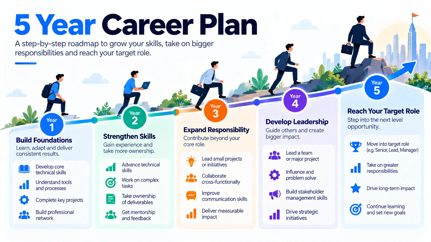 5 year career plan