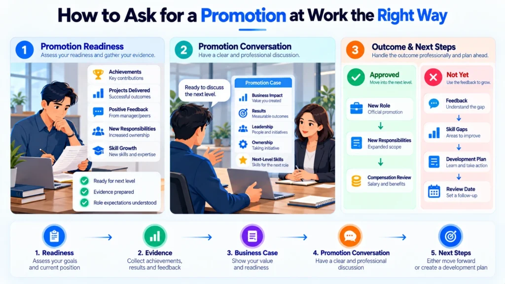 how to ask for a promotion process