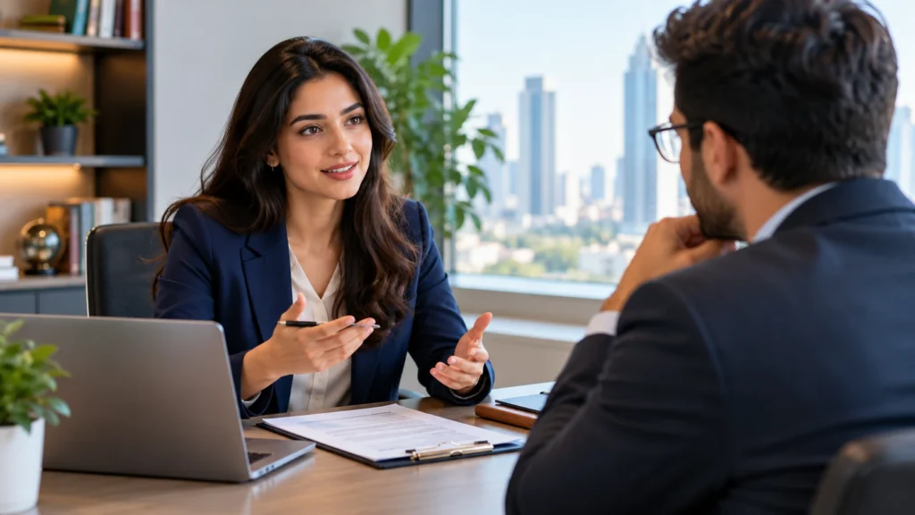 How to negotiate salary after a job offer during a professional discussion